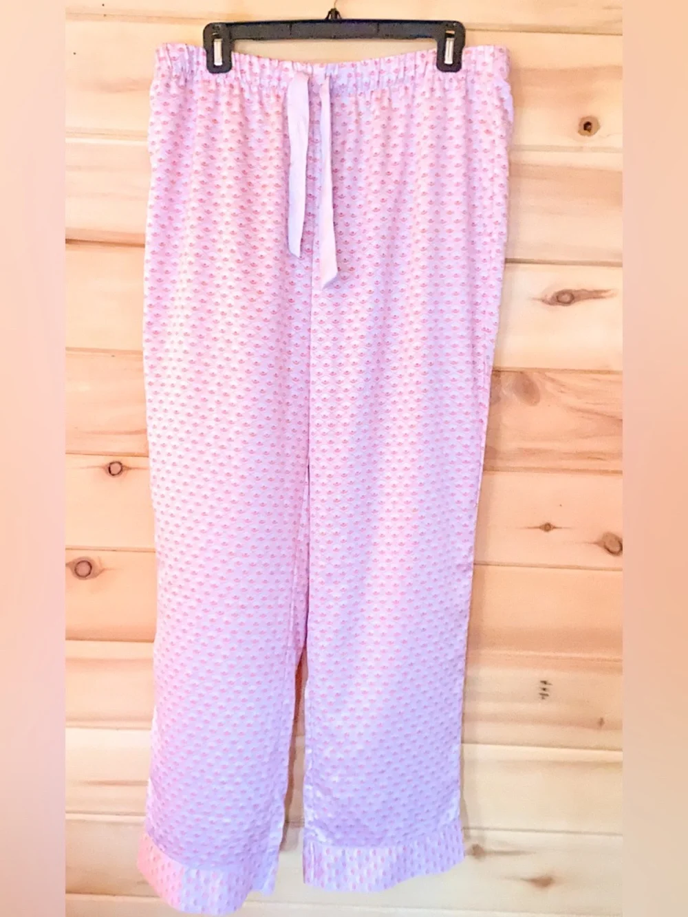 Victoria’s Secret Large Women’s Satin Lounge Sleep Pants w/ Elastic Waist NWT